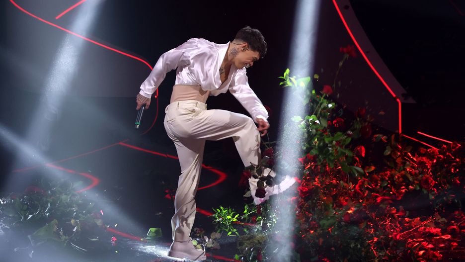 Blanco zdemolował scenę podczas festiwalu w San Remo