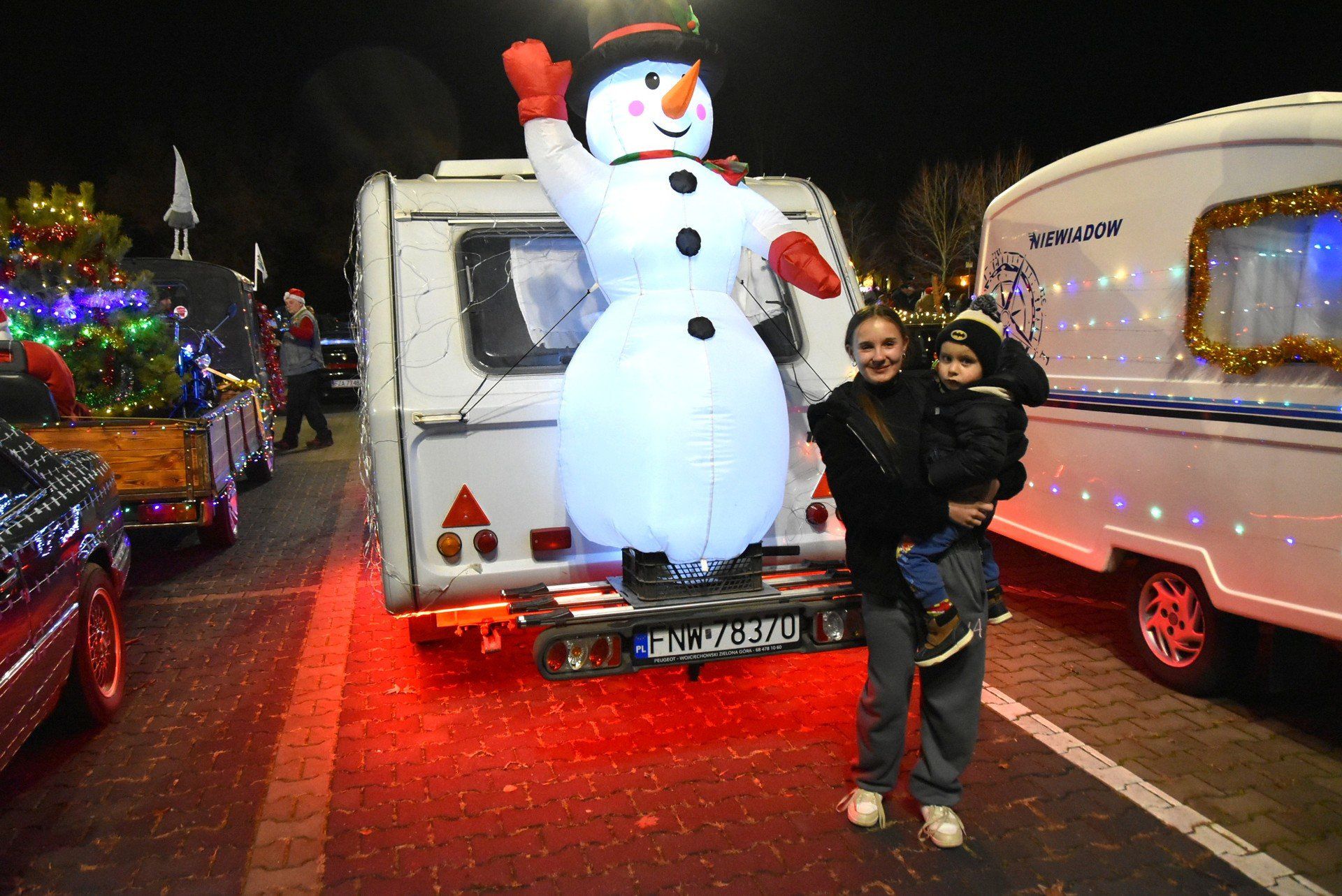 Świąteczny przejazd pojazdów w Nowej Soli