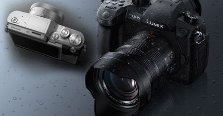 Bezlusterkowiec Panasonic Lumix na dwa sposoby - flagowy filmowy GH5 i niewielki amatorski GX800