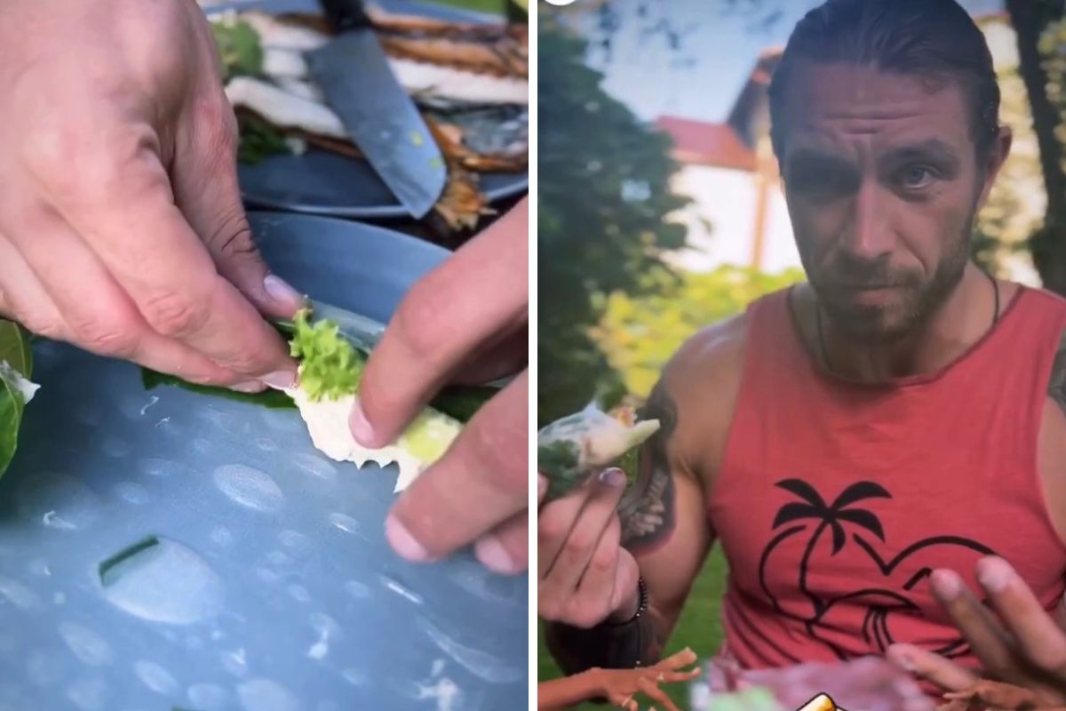 Dariusz Pachut robi rollsy od podstaw.