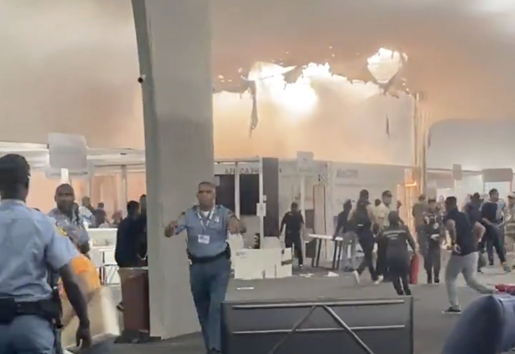 Pożar podczas szczytu COP30. Panika wśród uczestników