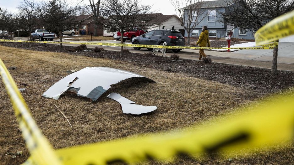 USA. Elementy Boeinga 777, które spadły na miasteczko Broomfield
