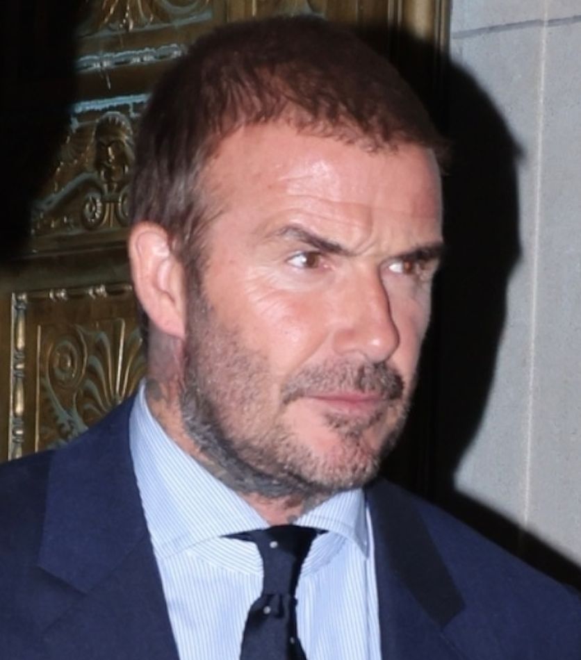 David Beckham na imprezie w Nowym Jorku