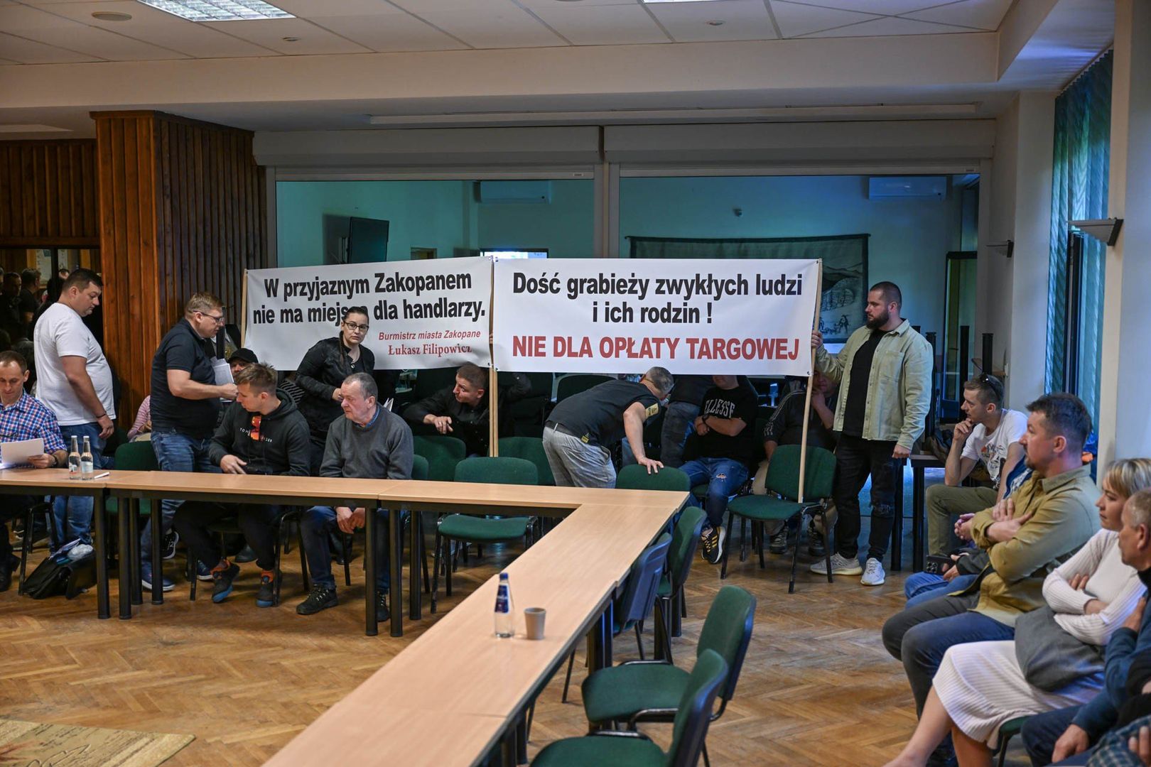 Protest w Zakopanem