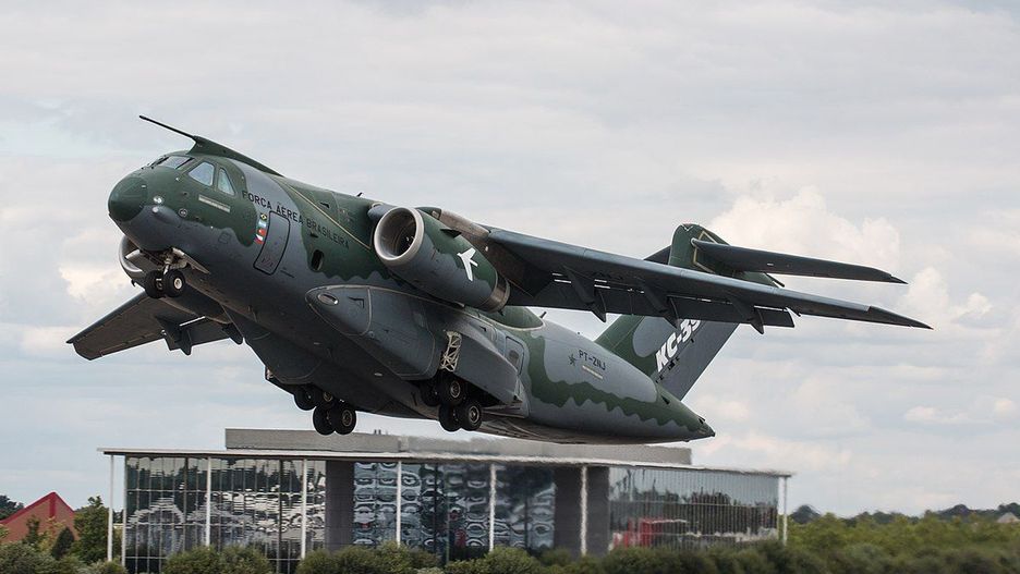 Embraer C-390 Millennium w barwach Brazylii