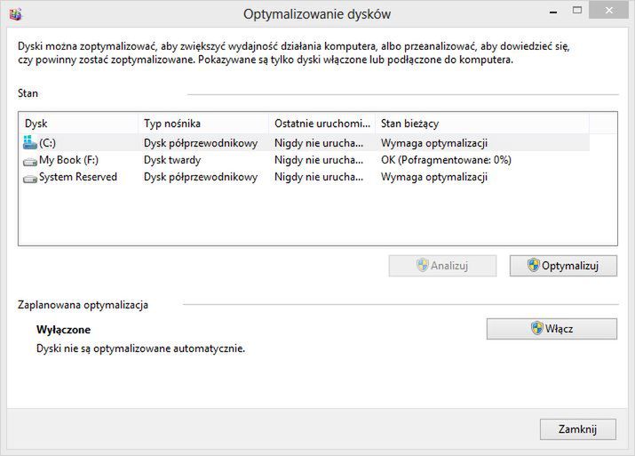 Optymalizacja SSD? Na szczęście mowa tylko o wysłaniu komendy TRIM...