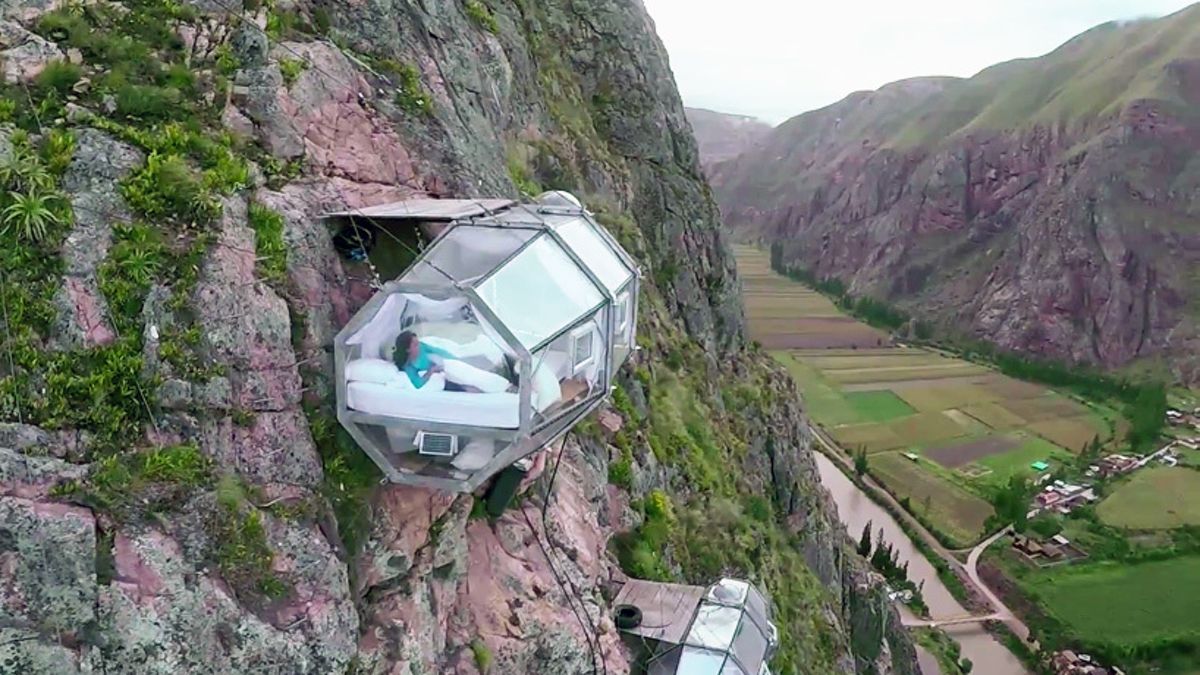 To się nazywa sypialnia z widokiem! Ten hotel naprawdę istnieje 1