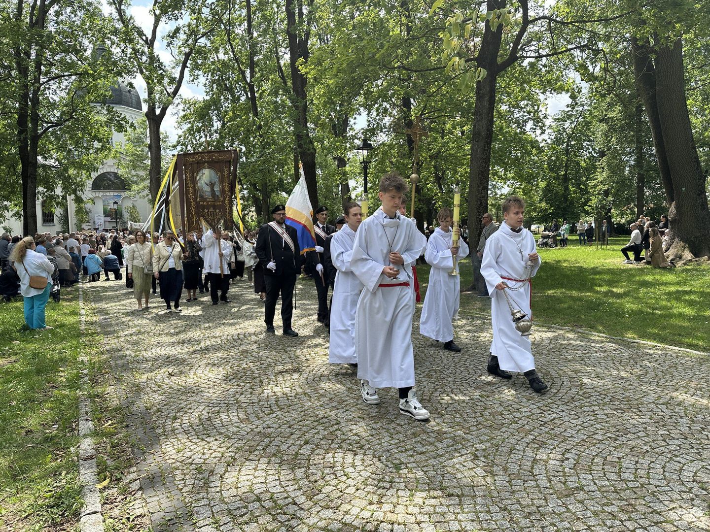 Boże Ciało w parafii pw. Najświętszego Serca Pana Jezusa i św. Aleksandra