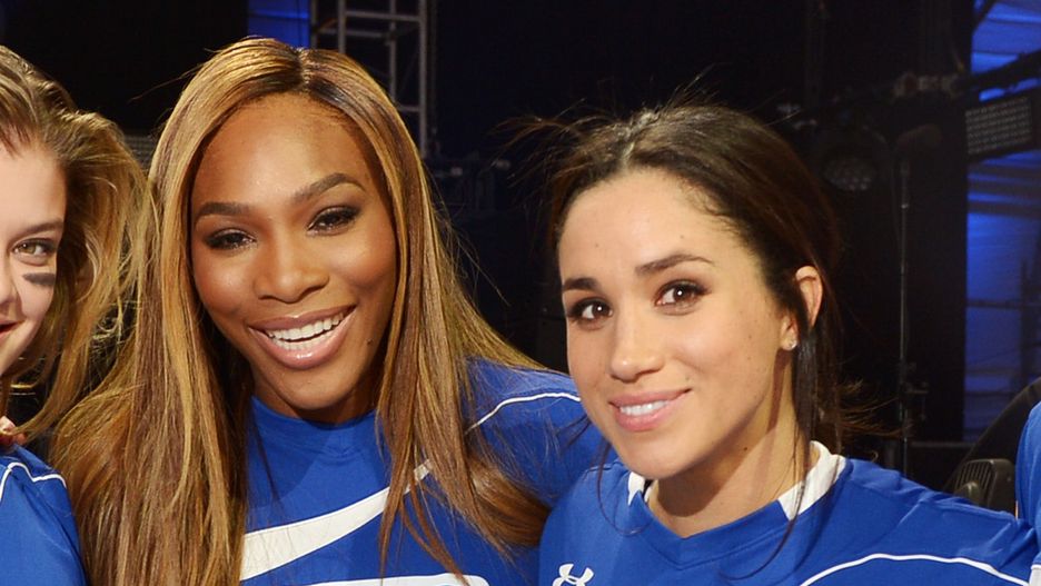 Serena Williams i Meghan Markle w 2014 r.