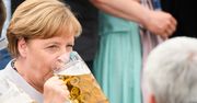 Angela Merkel nie napije się piwa. Została "ukarana"