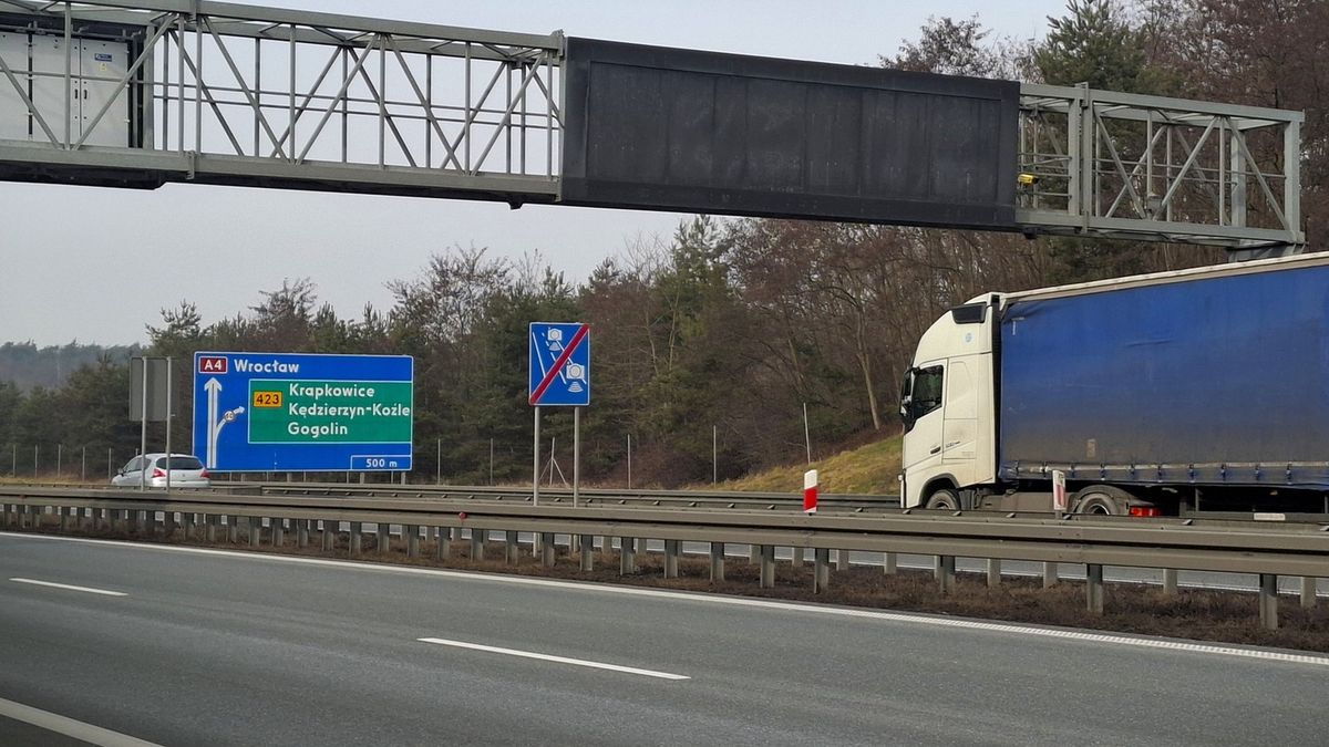 Odcinkowy pomiar średniej prędkości na A4