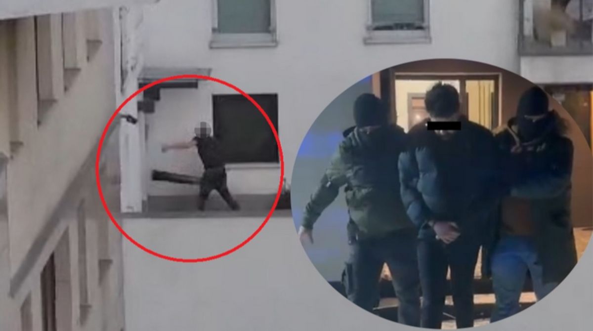 "Spider-Man" z Warszawy zatrzymany.