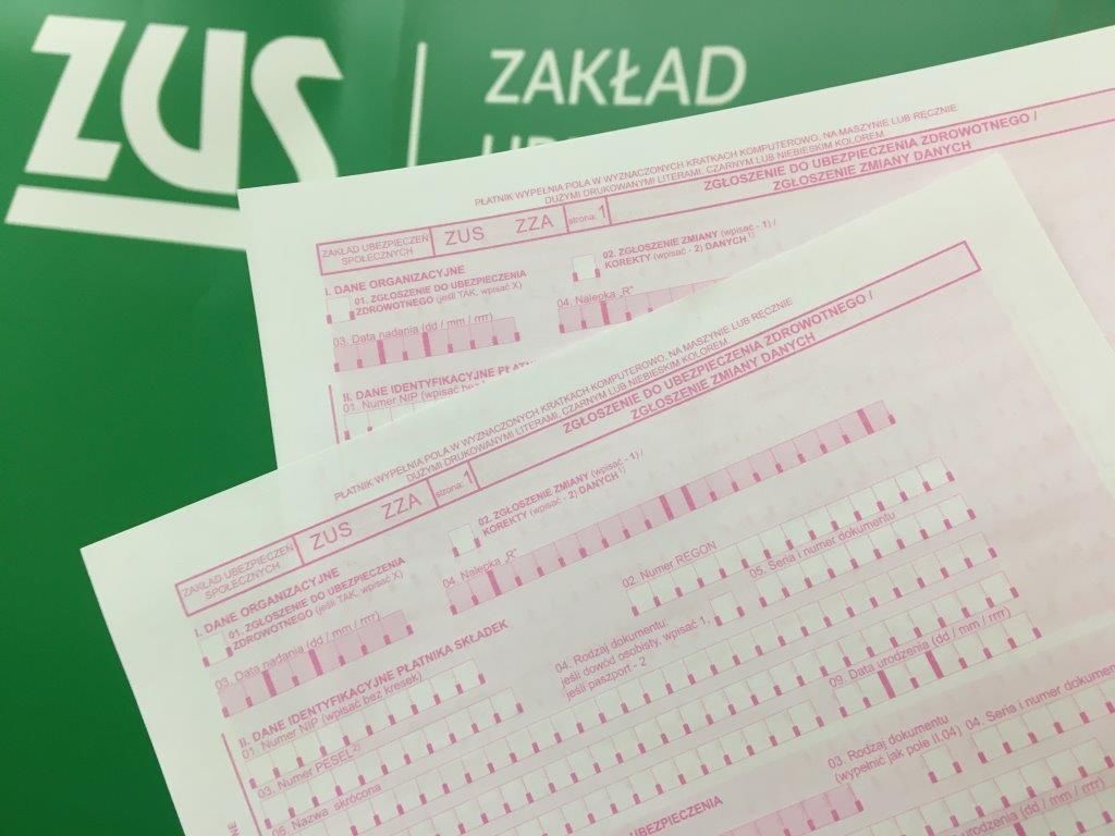 Zgłoszenie do ZUS