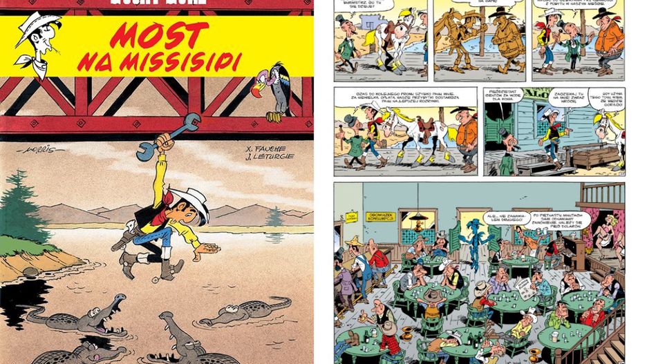 Lucky Luke. Most na Missisipi, Egmont 2020