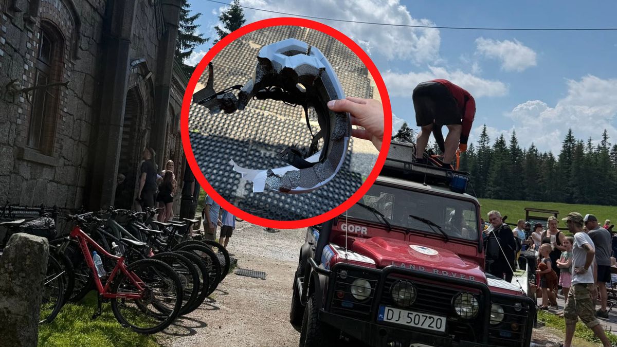 Kobietę poraził piorun. Pokazali, jak wyglądał jej kask.