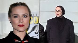 Evan Rachel Wood oskarża Marilyna Mansona: "GROZIŁ, że zgwałci jej 8-letniego syna!"