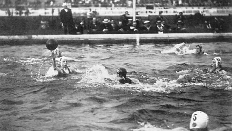 Finał turnieju piłki wodnej na Letnich Igrzyskach Olimpijskich 1908