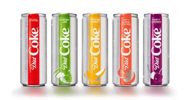 Diet Coke w nowych opakowaniach i smakach, Coca-Cola liczy na wzrost sprzedaży wśród millenialsów