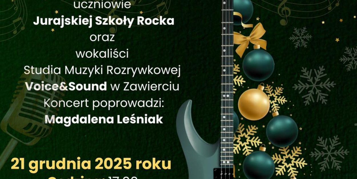 Zawiercie: Rockowe Kolędowanie w MOK – Świąteczna Energia w Nowym Brzmieniu!