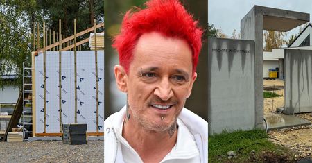 Michał Wiśniewski już ROZBUDOWUJE swoją posiadłość o kolejny dom?! Na placu pojawiła się kolejna konstrukcja (ZDJĘCIA)