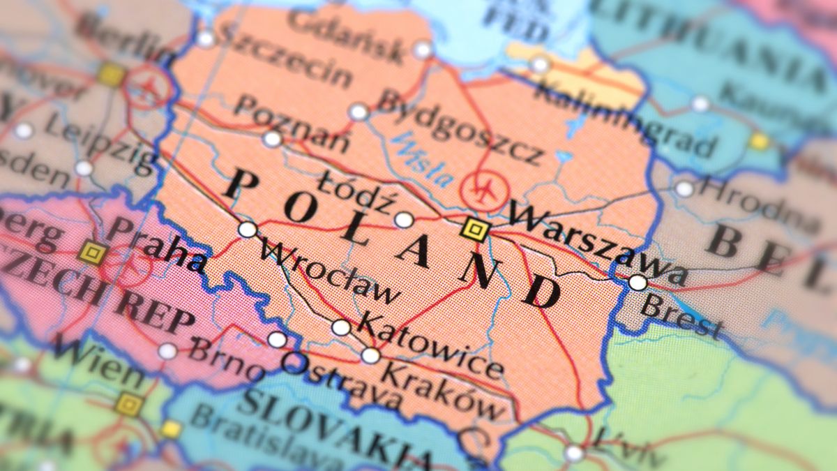 Krzyżówka z geografii Polski