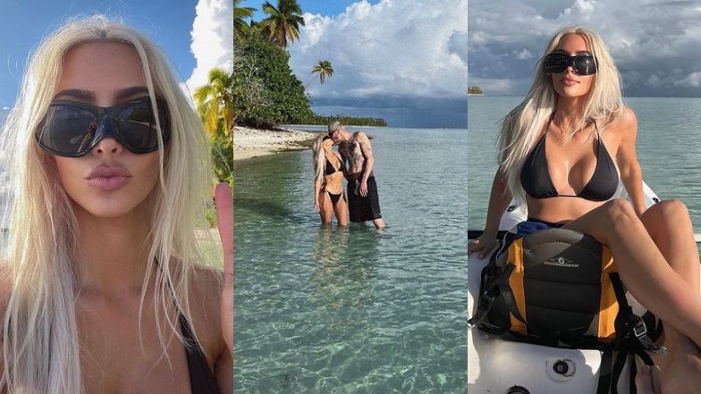 Kim Kardashian na wakacjach z Petem Davidsonem