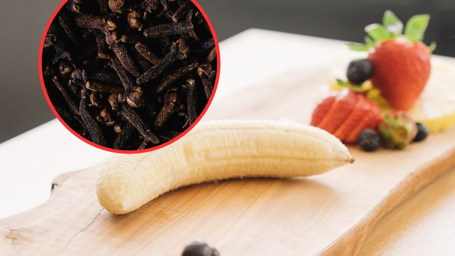 Banan i goździki? Brzmi nieprawdopodobnie, ale czyni cuda!