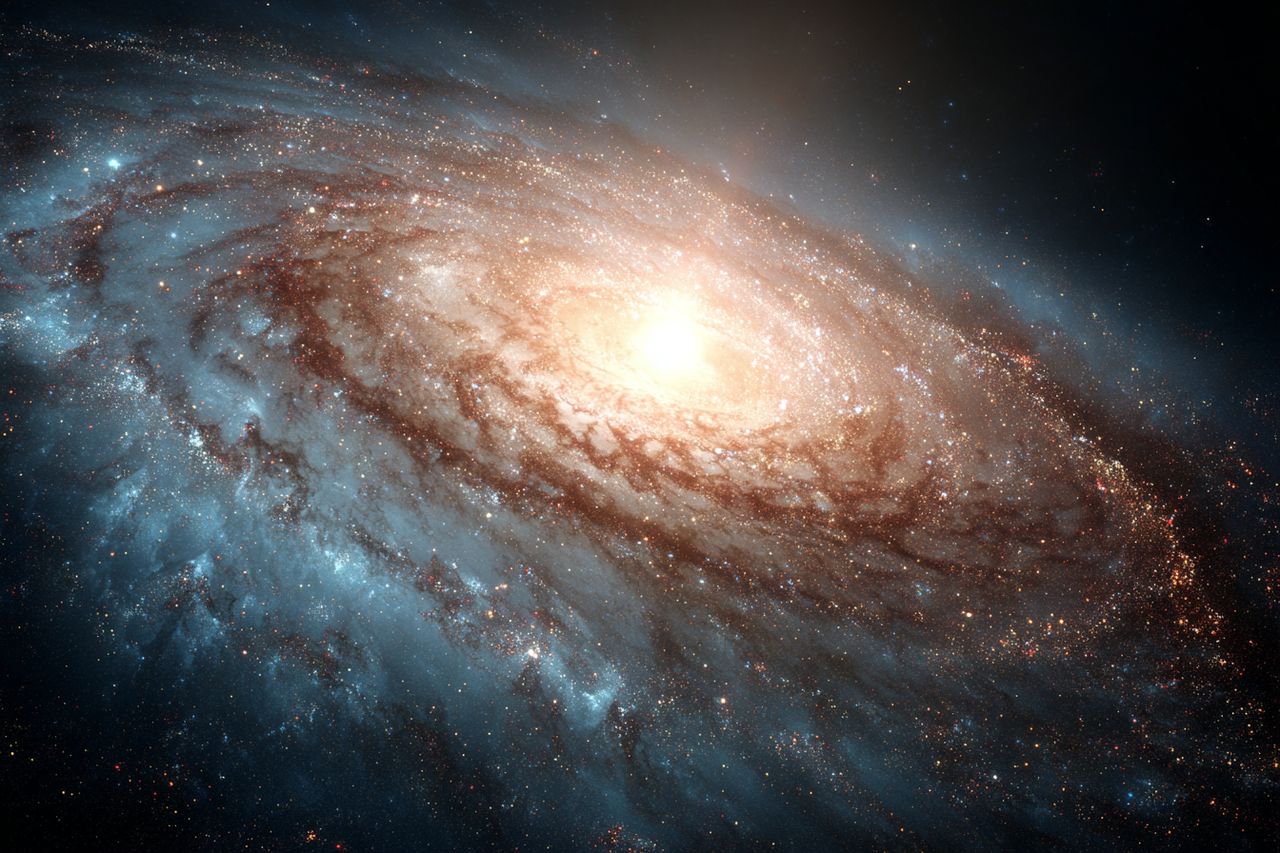 Galaktyka sprzed 12 miliardów lat zaskoczyła naukowców. "Kosmiczny wiatraczek" przypomina Drogę Mleczną i zmienia nasze rozumienie wczesnego Wszechświata