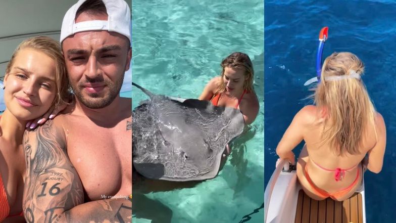 Karolina Pisarek pływa z płaszczkami i rekinami na Bora-Bora