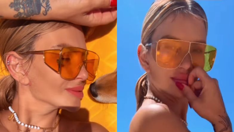 Monika Goździalska w bikini