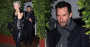 Keanu Reeves "przyłapany" na randce z ukochaną we włoskiej restauracji. Romantycznie? (ZDJĘCIA)