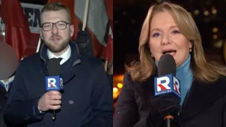 Prezenterzy TV Republika mówili w tym samym czasie