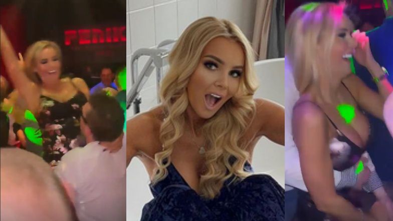 Monika Chwajoł z "Królowych życia" imprezuje w klubie nocnym