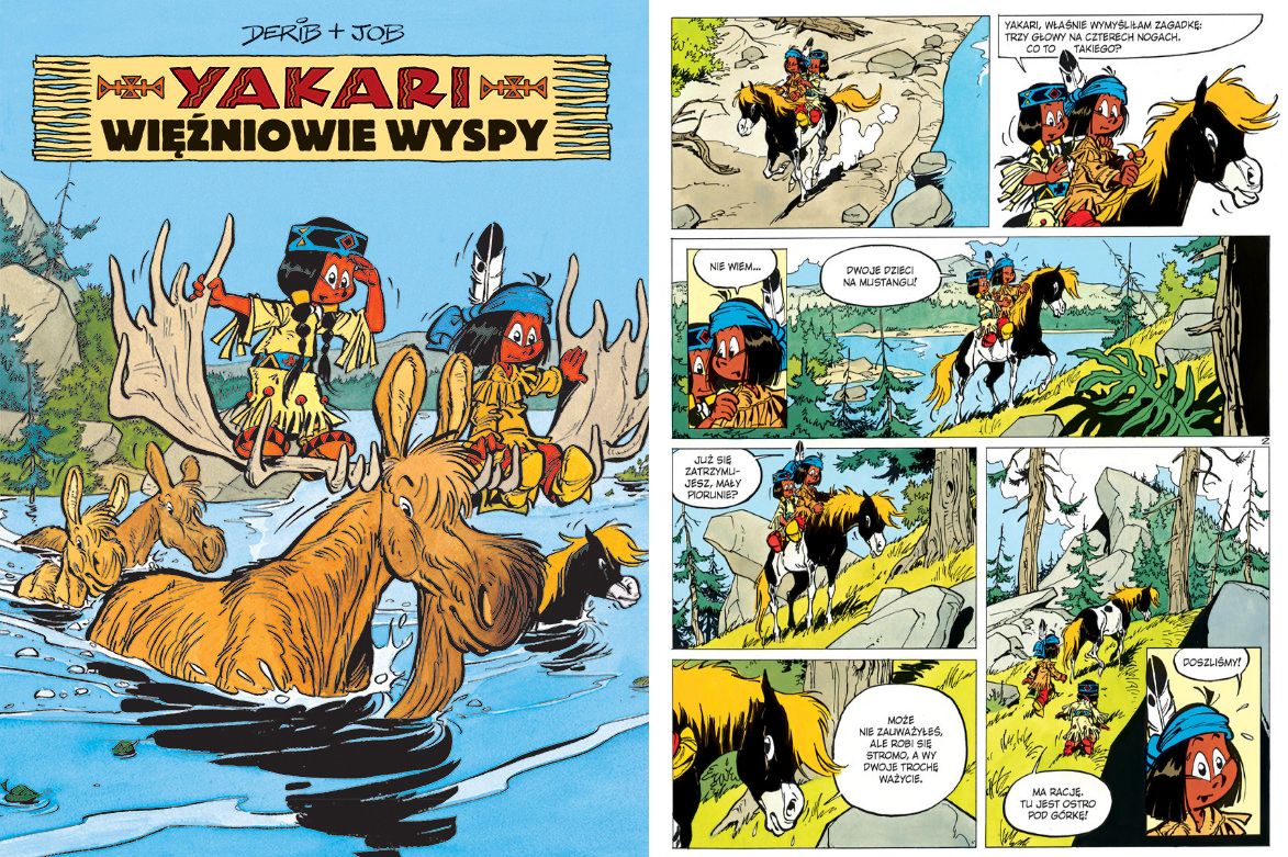"Yakari – 9. Więźniowie wyspy": Dobro dobrem wraca [RECENZJA]