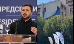 Kosowo wściekłe na Zełenskiego. W proteście zdjęto ukraińską flagę