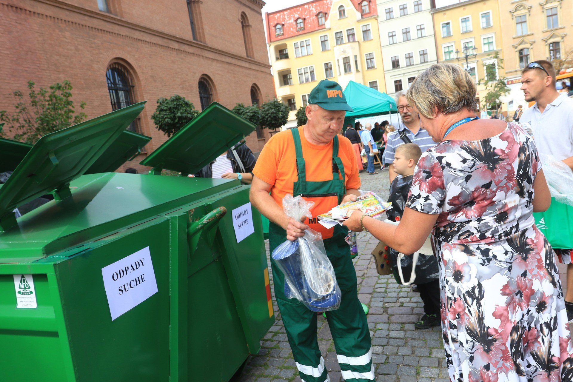17.09.2016 TORUN SPRZATANIE SWIATA Z MPOFESTYN MPO SMIECIFOT. SŁAWOMIR KOWALSKI / POLSKA PRESS