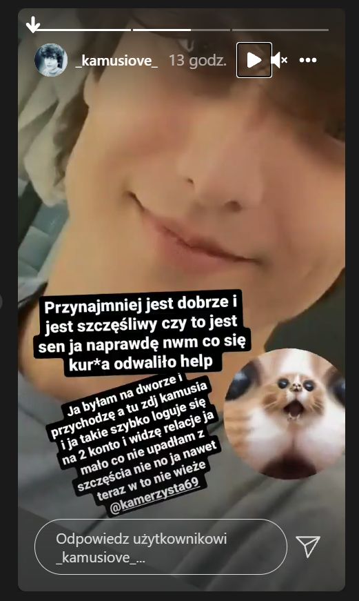 Kamerzysta wrócił do internetu