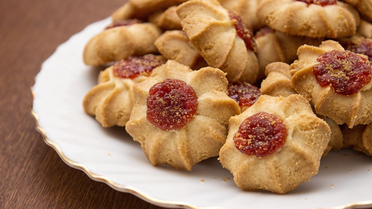 Ciasteczka z marmoladą - Pyszności