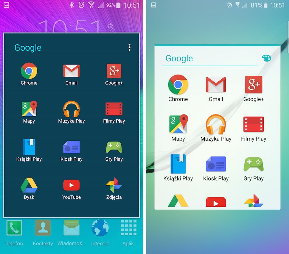 Galaxy S6 (edge) - przegląd interfejsu. Jak zmienił się TouchWiz? 3