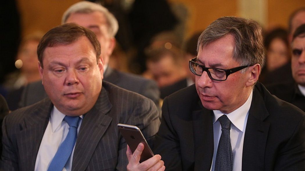 Mikhail Fridman z lewej i Pyotr Aven