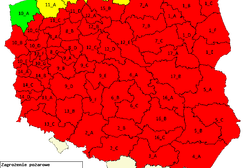 Mazowsze. Sześć nadleśnictw zakazało wstępu do lasu