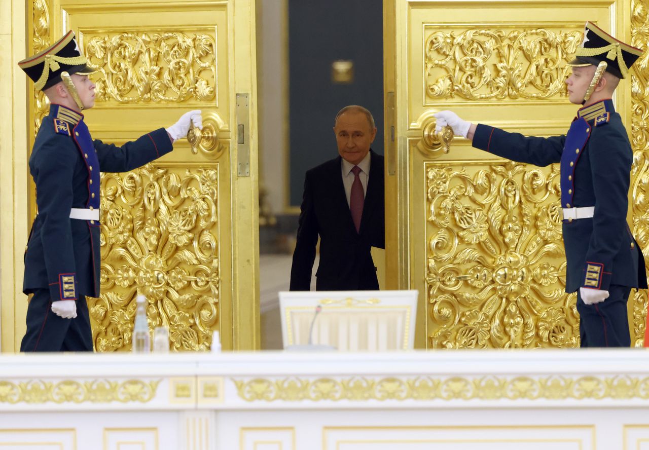 Vladimir Putin at the Kremlin