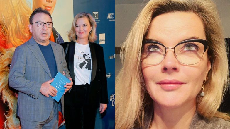 Monika Zamachowska modli się o zdrowie Zbyszka na Jasnej Górze