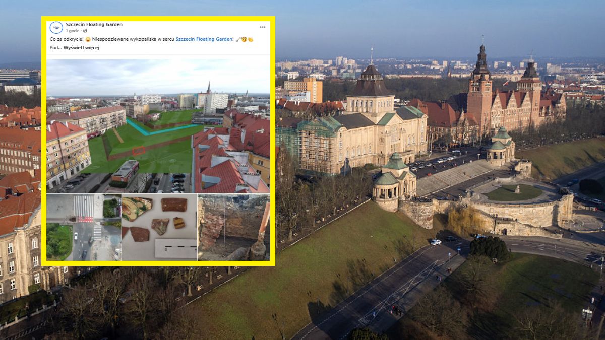 W centrum miasta odkryto fragment umocnień z XVIII w.