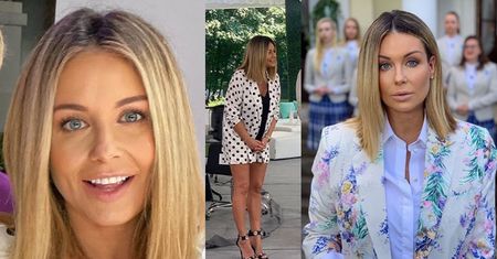 Małgorzata Rozenek prezentuje pociążową figurę na planie "Projektu Lady". Fani: "Gdzie te PONADPROGRAMOWE KILOGRAMY"? (FOTO)