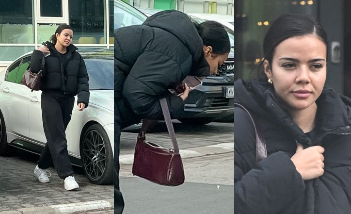 Lexy Chaplin wypluwa gumę na chodnik