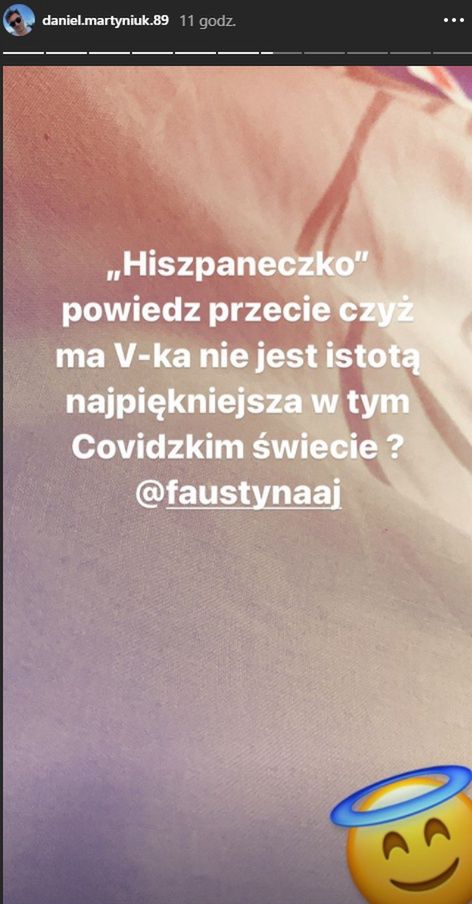 Daniel Martyniuk zdemaskował "piękną Hiszpaneczkę".