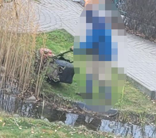 Koszenie traw na Ursynowie