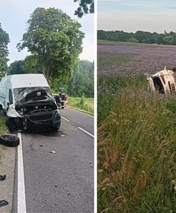 Tragiczny finał karambolu pod Barwicami. Nie żyje 4-letni chłopiec