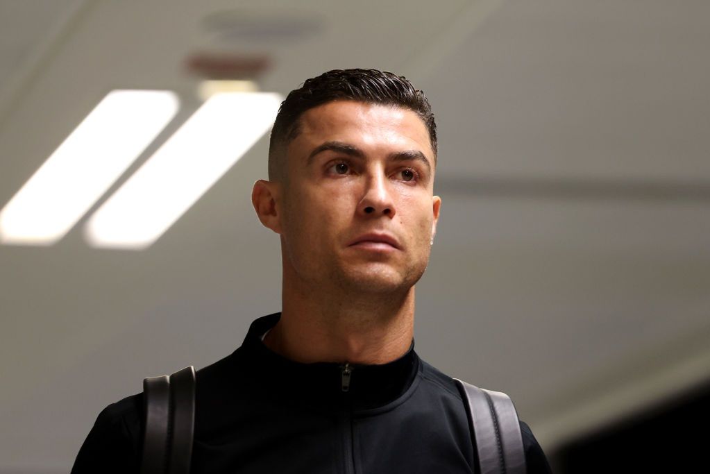 In the photo: Cristiano Ronaldo